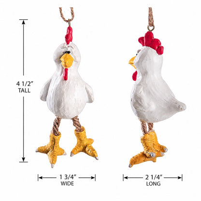 Chicken Ornament | Farm Animal | BAC 017