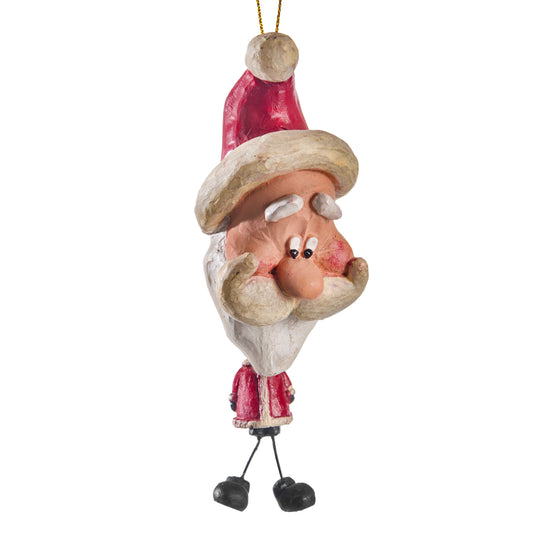 Classic Santa Ornament - Smooth Beard - Holiday - Bert Anderson - Bac 020