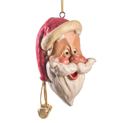 Large Thin Faced Santa Ornament by Bert Anderson - Bac 023