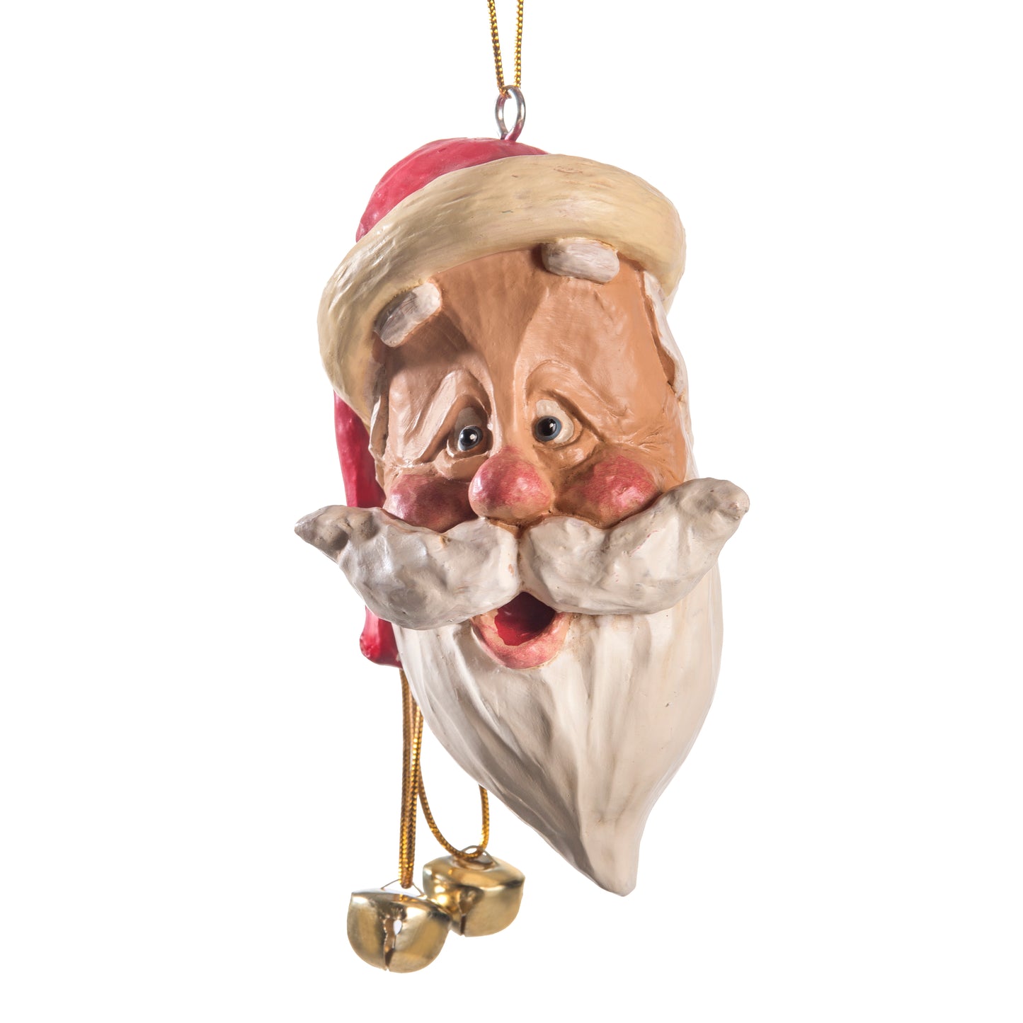 Large Thin Faced Santa Ornament by Bert Anderson - Bac 023