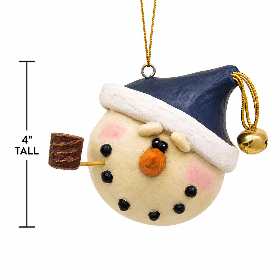 Bac 035 Lg Snowman Head w/Pipe