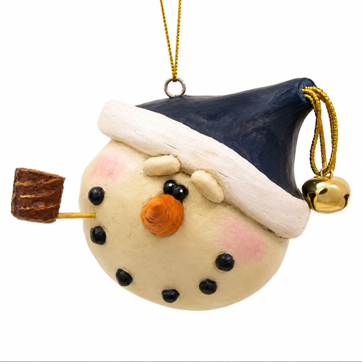 Bac 035 Lg Snowman Head w/Pipe