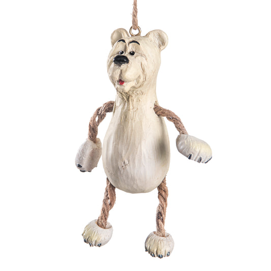 Polar Bear Ornament - Northern Wildlife - Bac 039