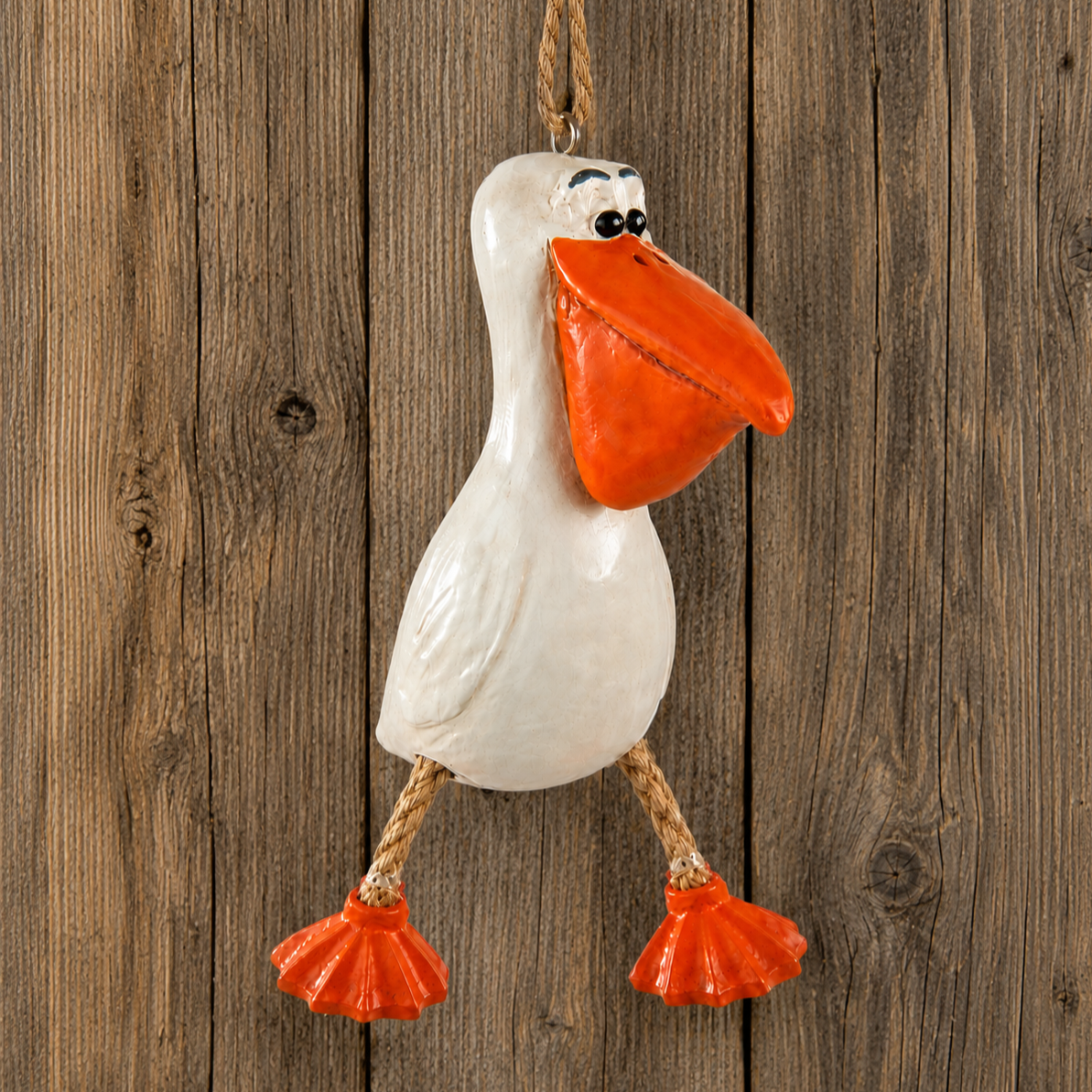 Pelican Ornament - Coastal Beach Decor - Bac 042