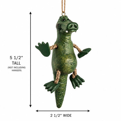 Alligator Ornament – Reptile - Wildlife Decor - BAC 047