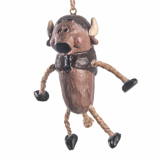 Buffalo Ornament - Western Decor - Bison - Bac 049