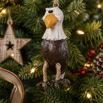 Bald Eagle Ornament - Wildlife Christmas Ornament - Bert Anderson BAC 050