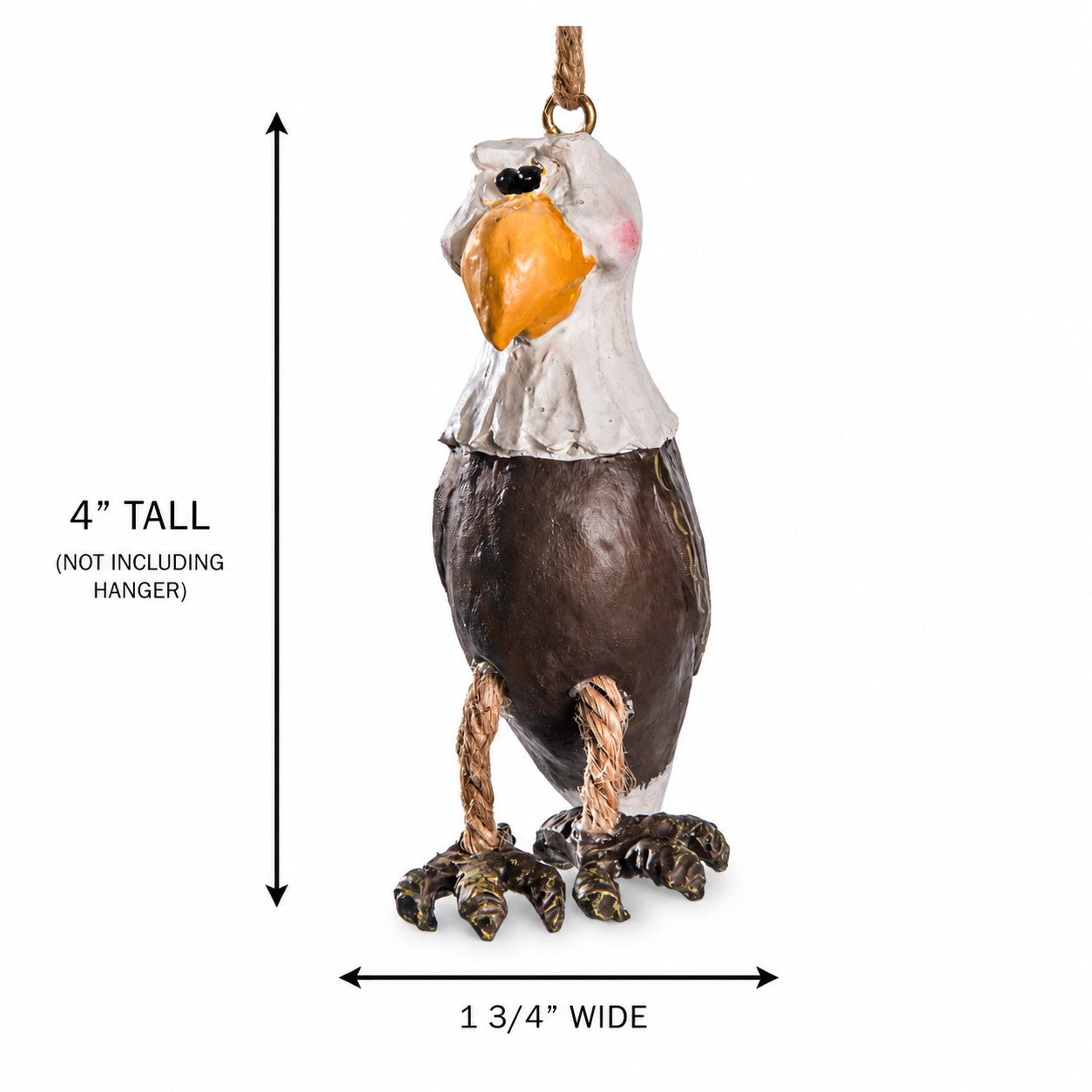 Bald Eagle Ornament - Wildlife Christmas Ornament - Bert Anderson BAC 050