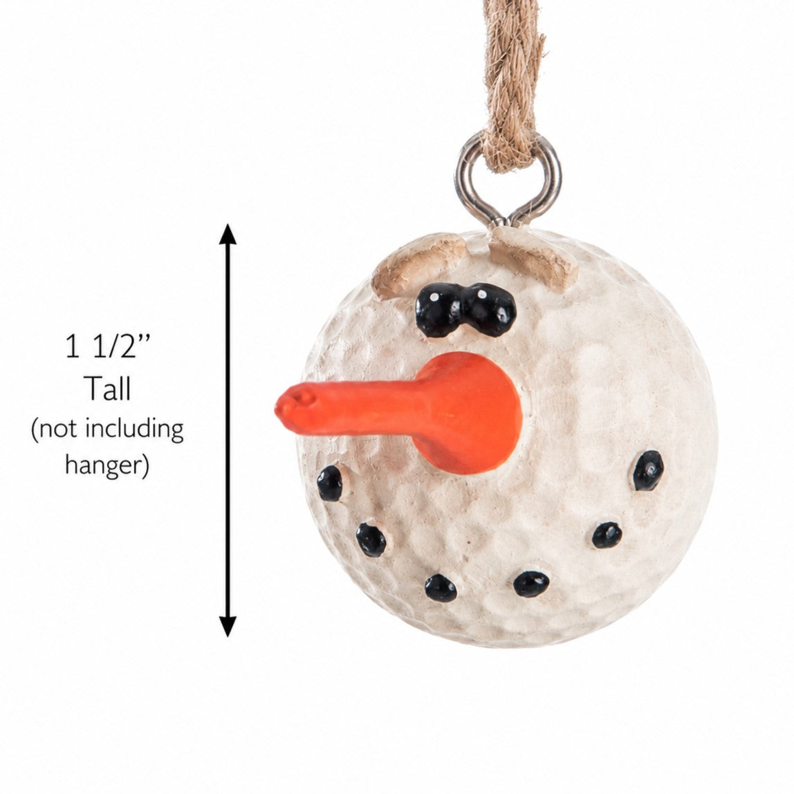 Golf Snowman Ornament - Golfer Christmas Gift - Bac 053