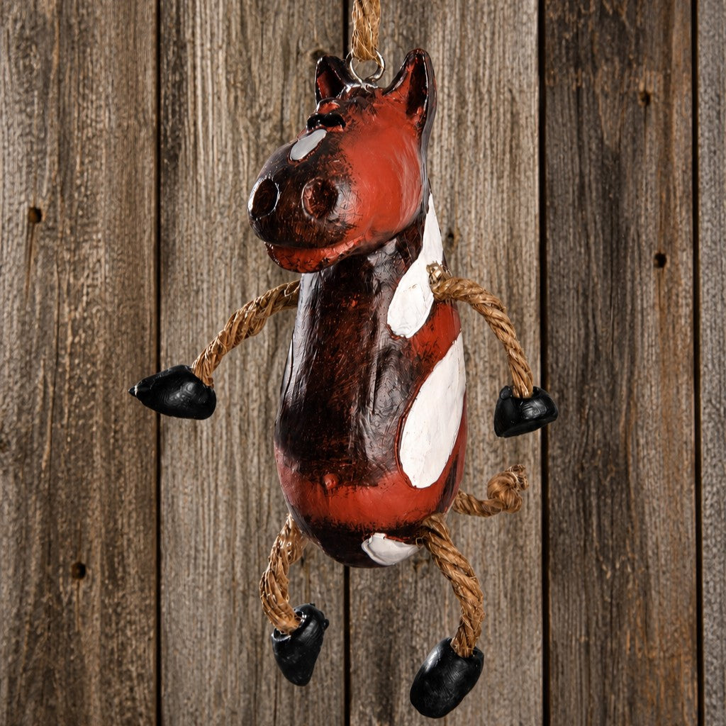 Bac 059 Painted Horse Ornament