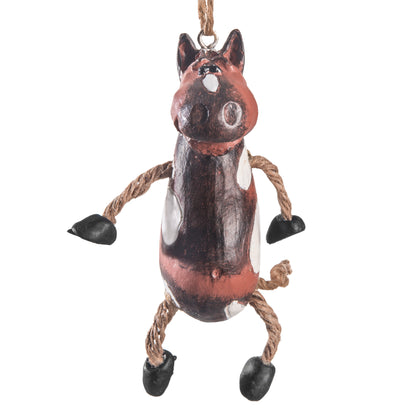 Bac 059 Painted Horse Ornament