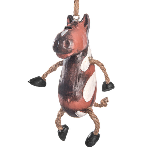 Bac 059 Painted Horse Ornament