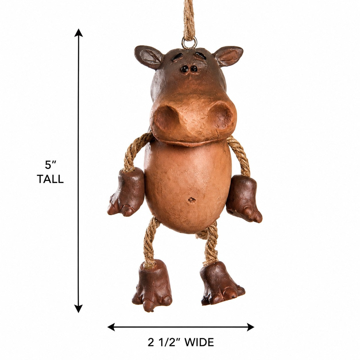 Hippopotamus Ornament - Zoo- African Wildlife - BAC 064
