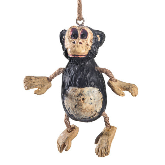 Chimpanzee Ornament - African Wildlife -BAC 087