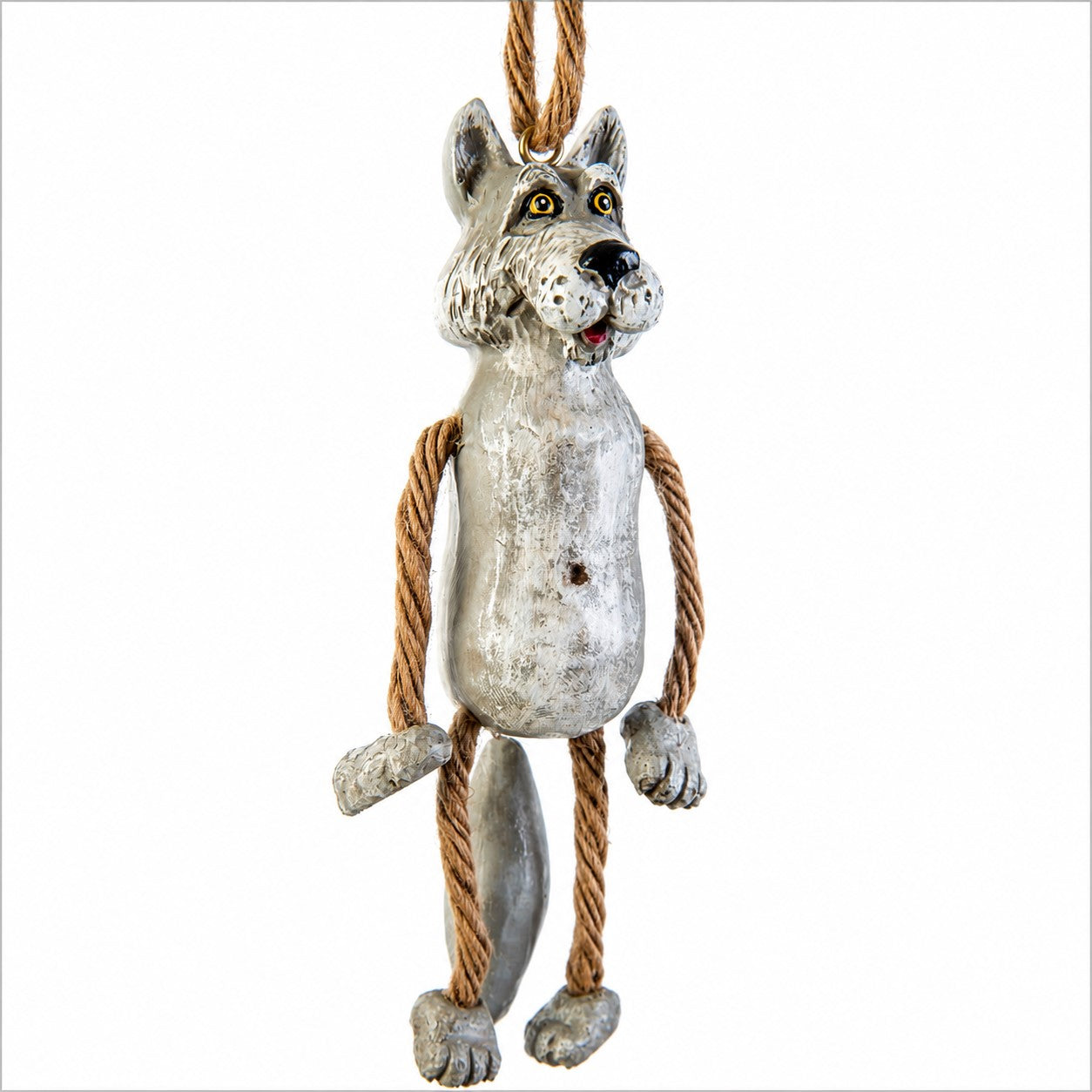 Wolf Ornament - North American Wildlife - BAC 092
