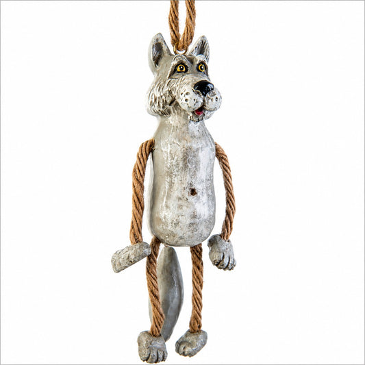 Wolf Ornament - North American Wildlife - BAC 092
