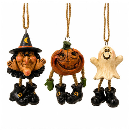 Jack-O'-Lantern Ornament - Halloween Pumpkin - BAC 096