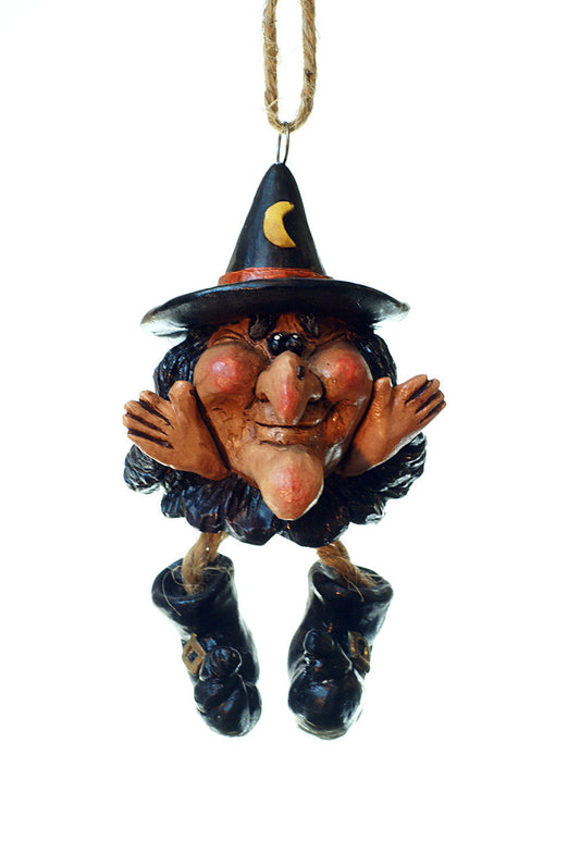 Bac 094 Witch Halloween Ornament Set of 3