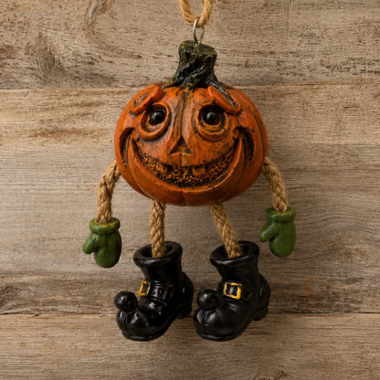 Jack-O'-Lantern Ornament - Halloween Pumpkin - BAC 096