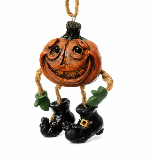 Jack-O'-Lantern Ornament - Halloween Pumpkin - BAC 096