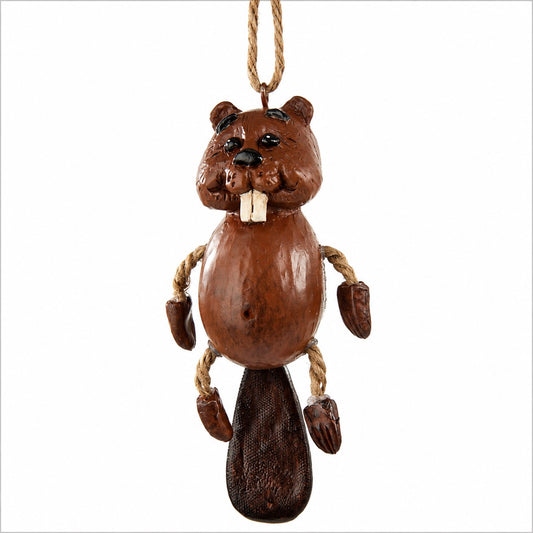 Woodland Beaver Ornament - Forest Animal - Bac 103