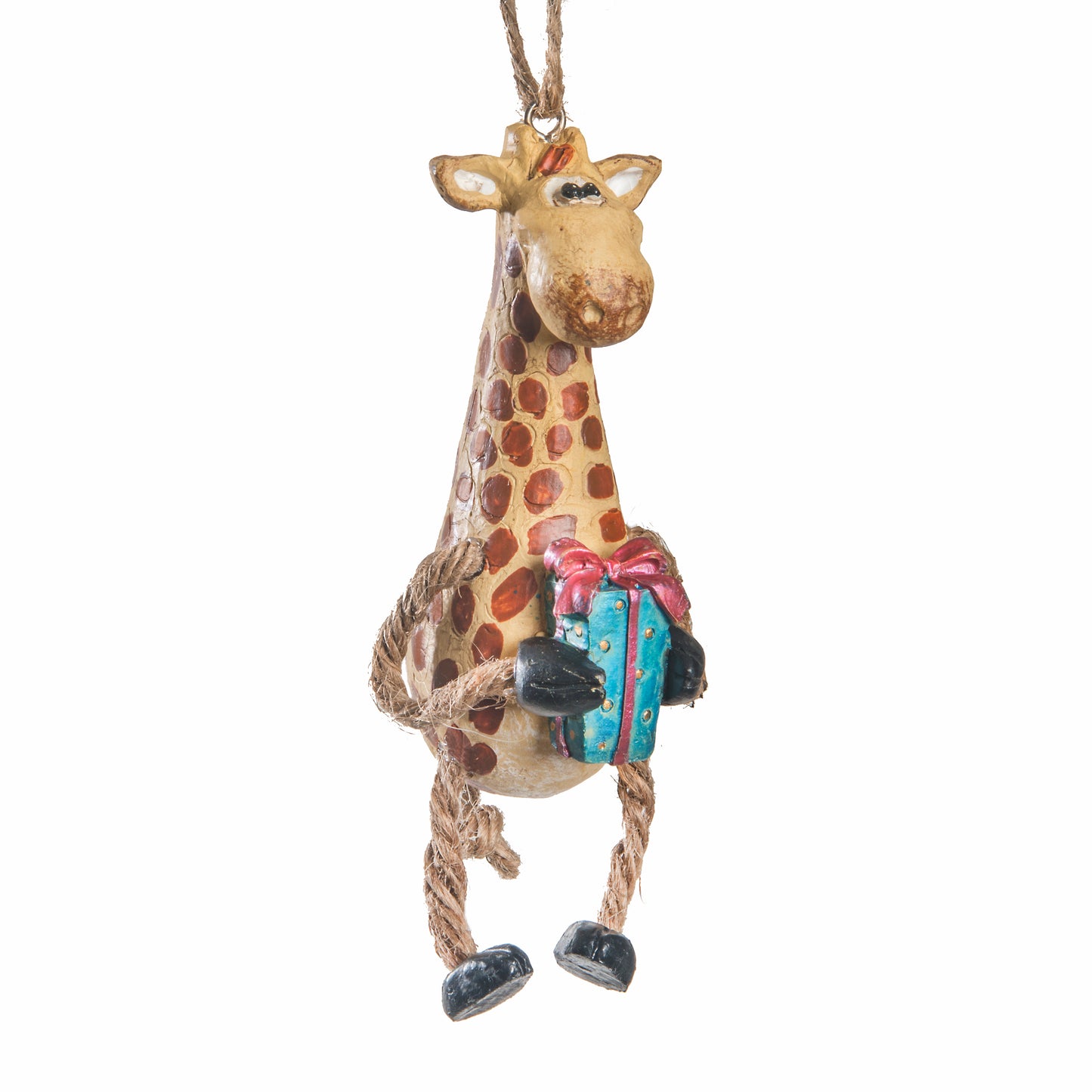 Christmas Giraffe Ornament - Zoo and Safari Souvenir BAC 109