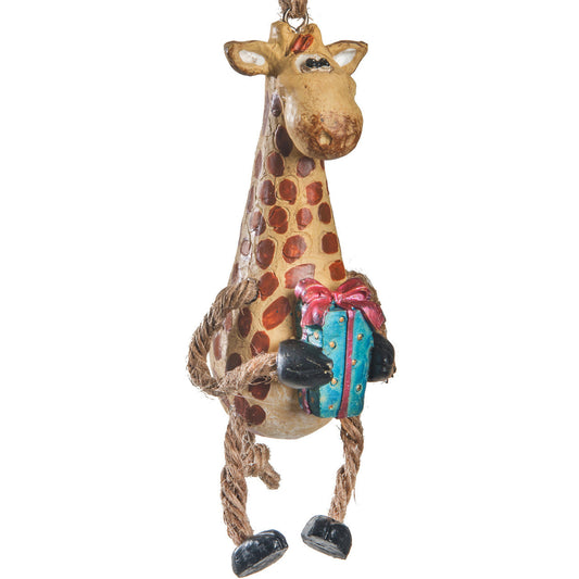 Bac 109 Giraffe with Gift Ornament Set of 3