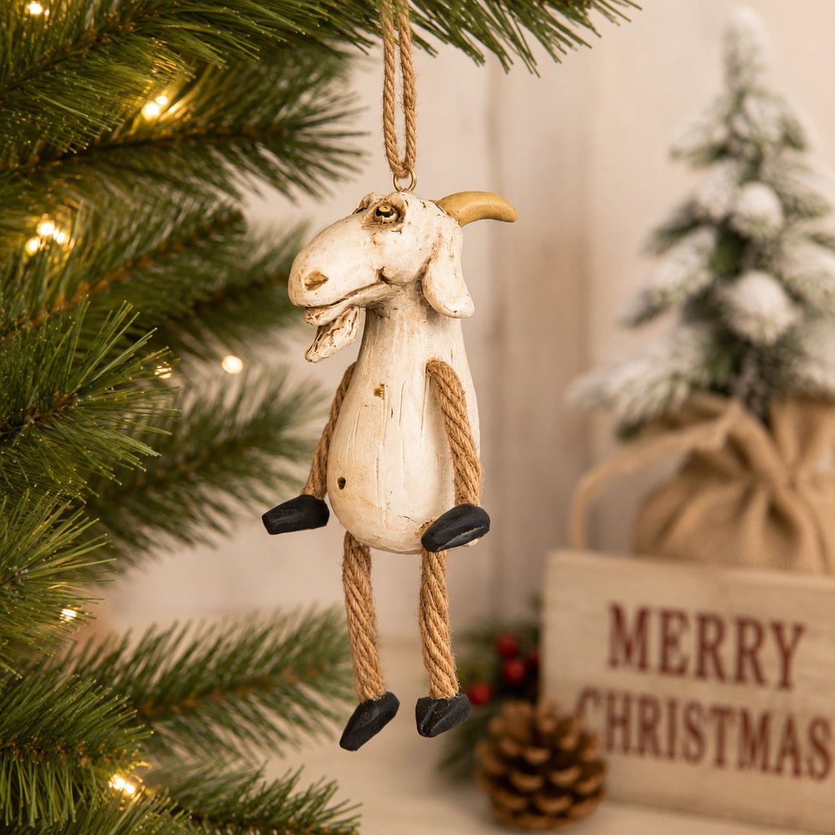 Goat Ornament - Farm Animal -Bac 133
