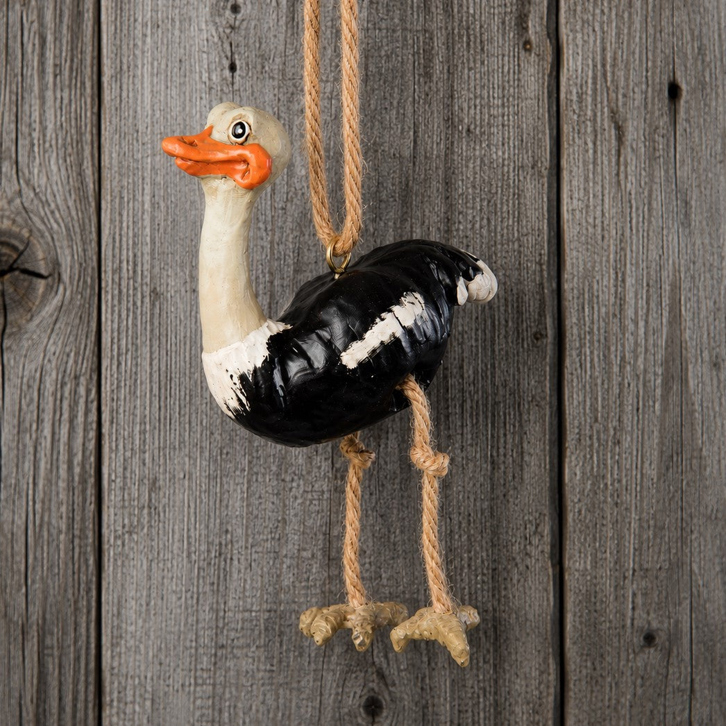 Ostrich Ornament - Zoo & Safari - Bac 139