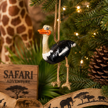 Ostrich Ornament - Zoo & Safari - Bac 139