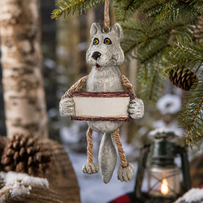 Personalized Wolf Ornament - Namedrop Souvenir - Bac 147
