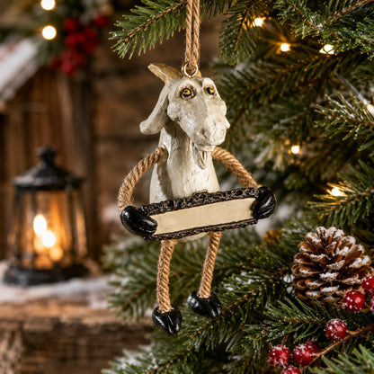 Personalized Farm Goat Ornament – Namedrop - Bac 148