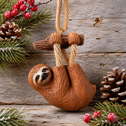 Bac 152 Sloth Ornament - Whimsical Wildlife - Bert Anderson