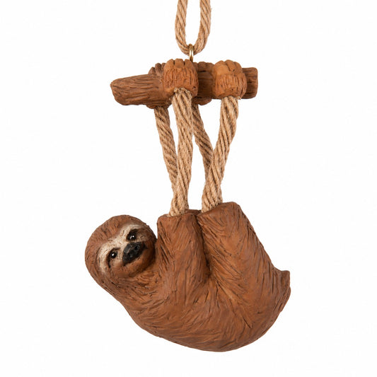 Bac 152 Sloth Ornament - Whimsical Wildlife - Bert Anderson