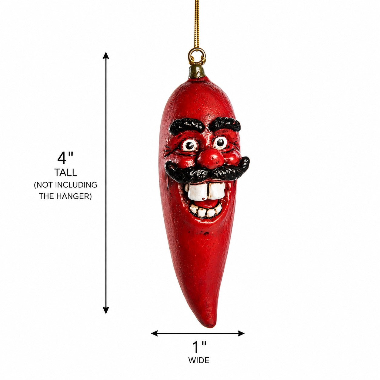 Chili Pepper Ornament - Southwest Decor - BAC 158
