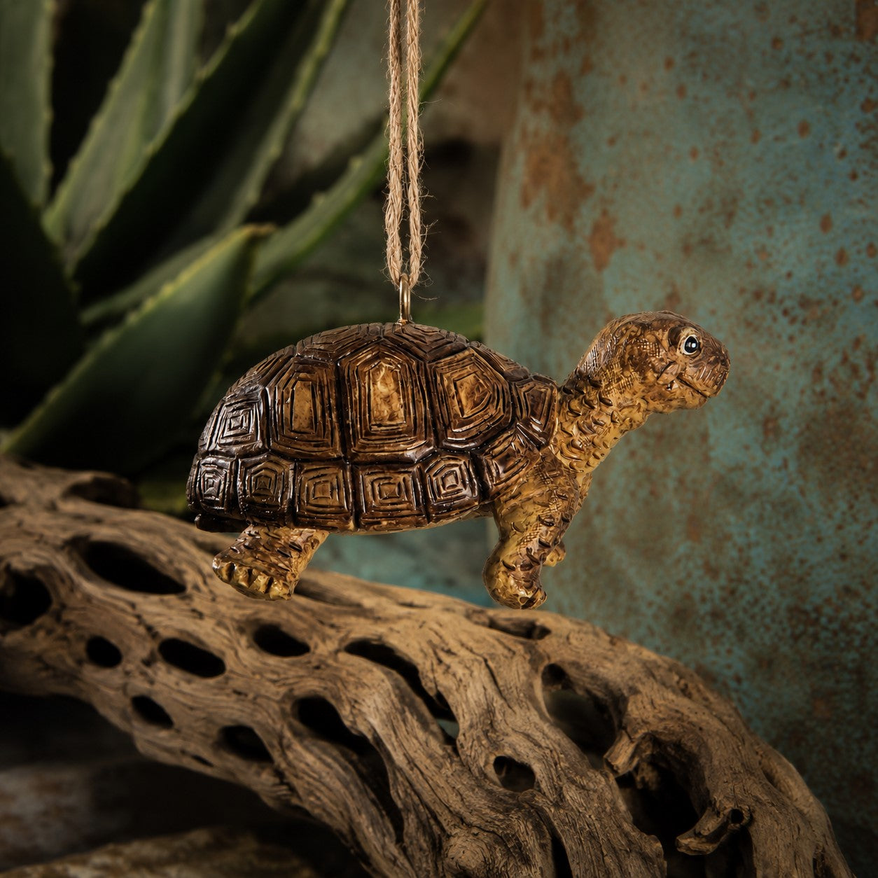 Tortoise Ornament - Southwest Decor - Bac 166
