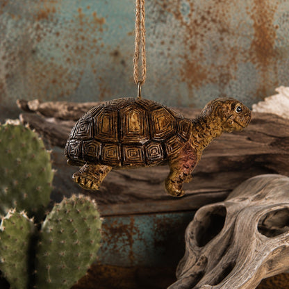 Tortoise Ornament - Southwest Decor - Bac 166