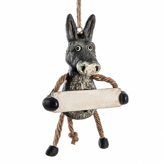 Personalized Donkey Ornament - Souvenir - Namedrop - BAC 169