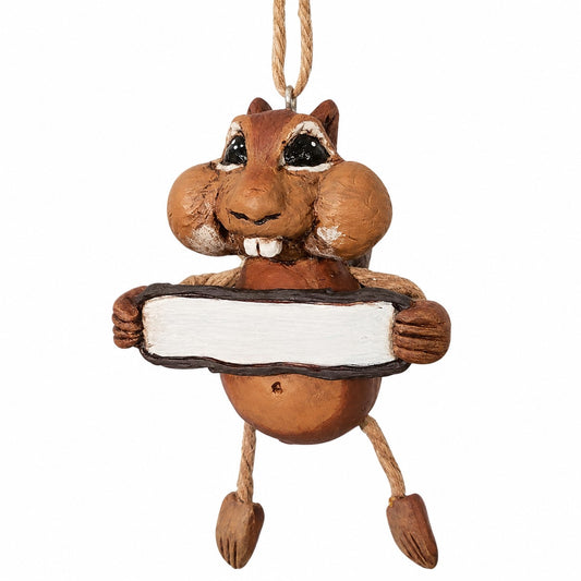 Perssonalized Chipmunk Ornament - Namedrop - Bac 182