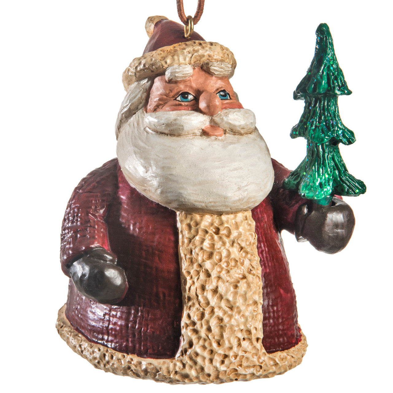 Bac 212  (Bao 109)Red Northwoods Santa Ornament