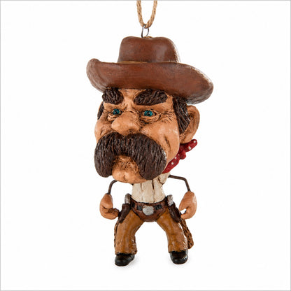 Cowboy Ornament - Western Resort & Souvenir Gift - Bac 720
