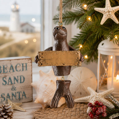 Personalized Seal Ornament -  Namedrop Souvenir - Bac 778