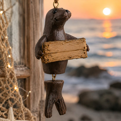 Personalized Seal Ornament -  Namedrop Souvenir - Bac 778