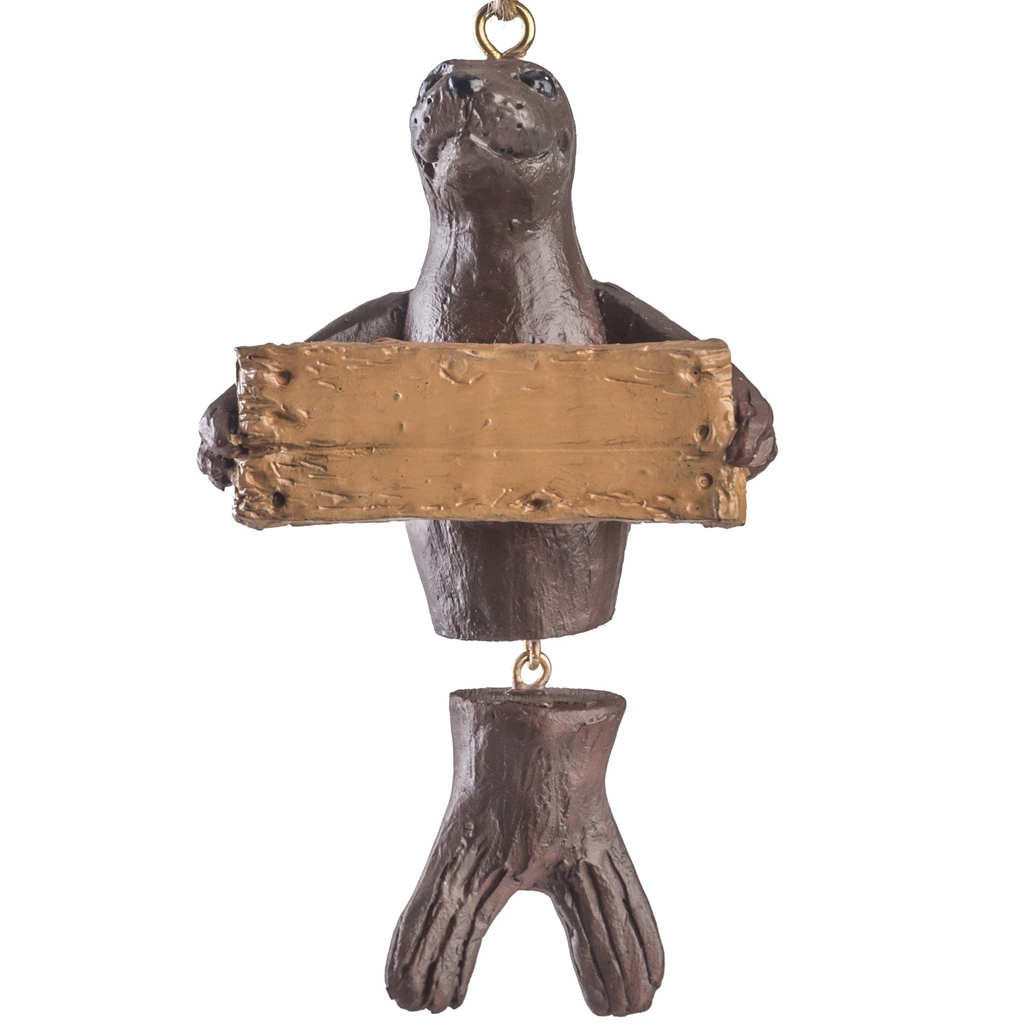 Bac 778 Seal Ornament with Sign for Personalization