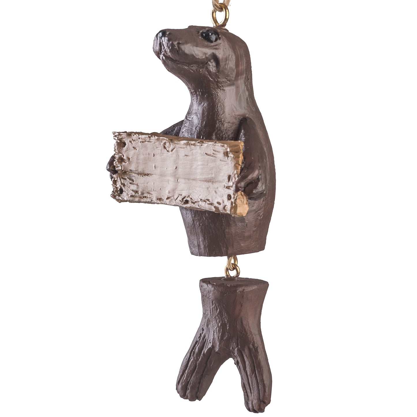 Bac 778 Seal Ornament with Sign for Personalization