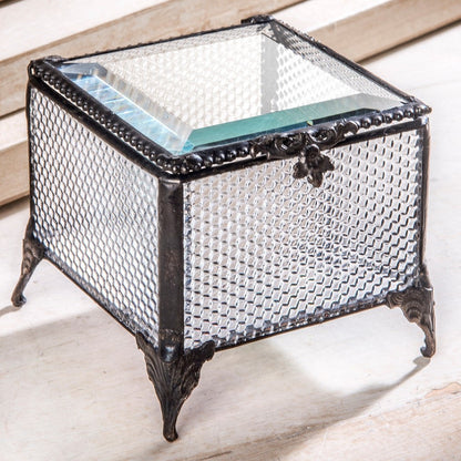 Box 825 Clear Honeycomb Glass Box
