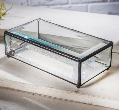Box 830 Beveled Glass Box - Rectangular