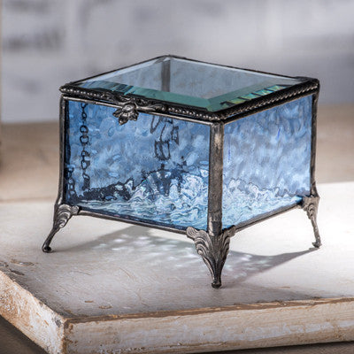 Box 837 Blue Glass Box