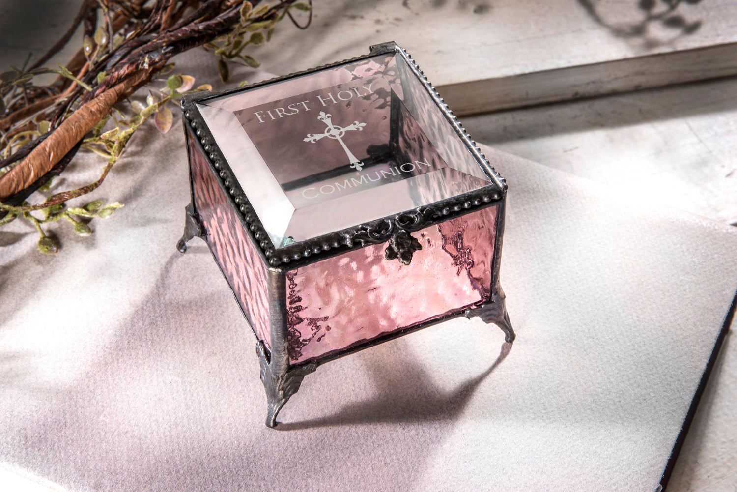 EB801 Engraved Box - First Holy Communion – J Devlin Glass Art & Bert ...