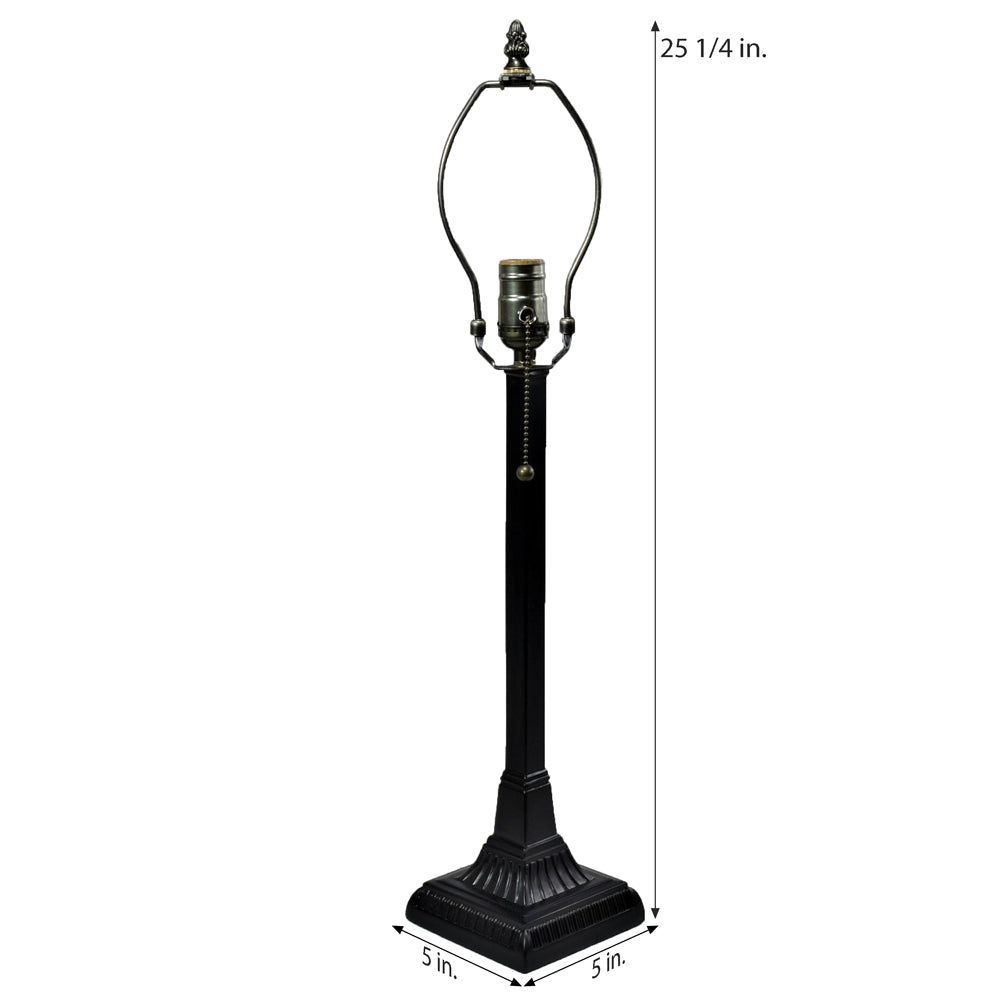 Lam 589-2 TB Blue/Green Opal - Curved Mission Lamp